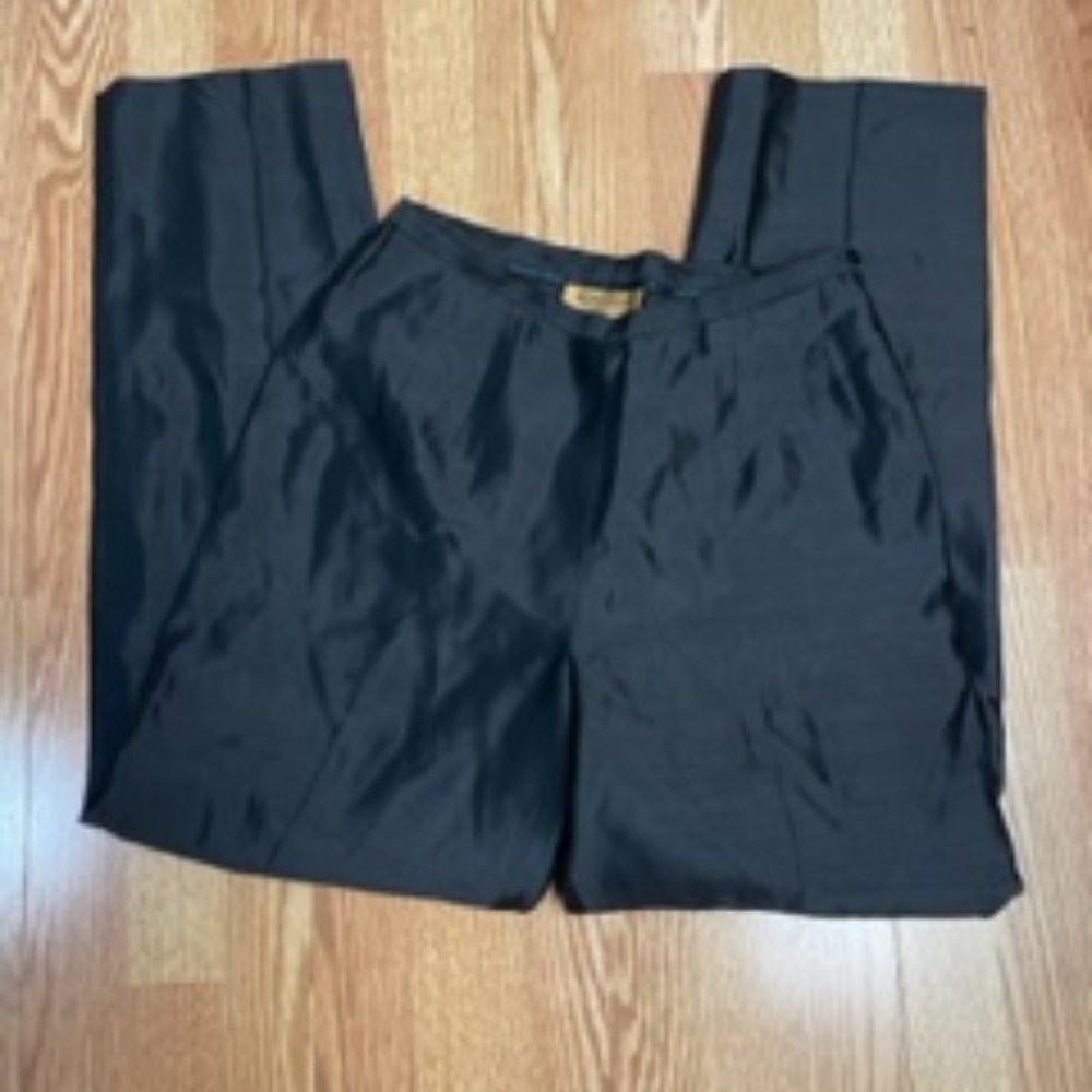 Bergamo by EGI Silk Pants, Size 10